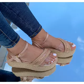 Plataforma Recta Oro Rosa Richi