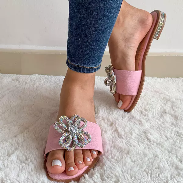 Sandalias Suecas Rosadas 30c